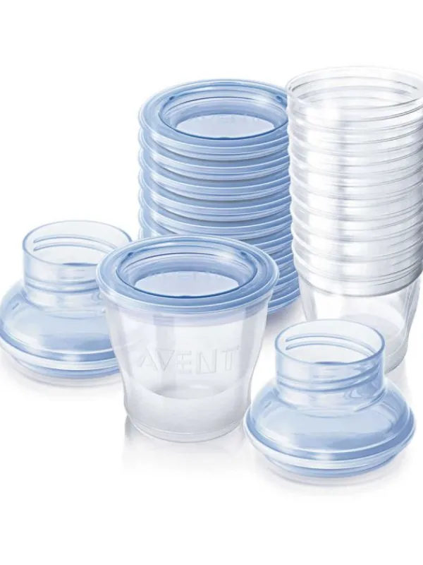 PHILIPS AVENT AVENT Via rintamaidon säilytysastiat ja sovitin