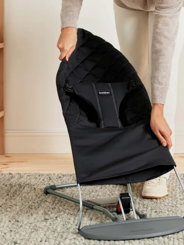 BABY BJÖRN BabyBjörn - Sitteri Balance Bliss - Cotton Black
