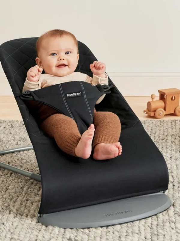 BABY BJÖRN BabyBjörn - Sitteri Balance Bliss - Cotton Black