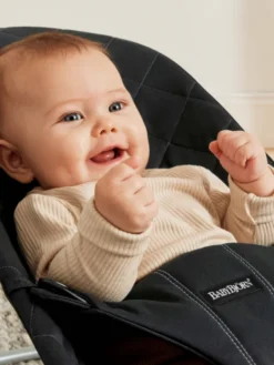 BABY BJÖRN BabyBjörn - Sitteri Balance Bliss - Cotton Black