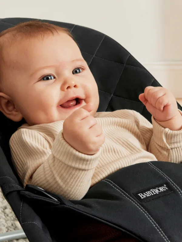 BABY BJÖRN BabyBjörn - Sitteri Balance Bliss - Cotton Black