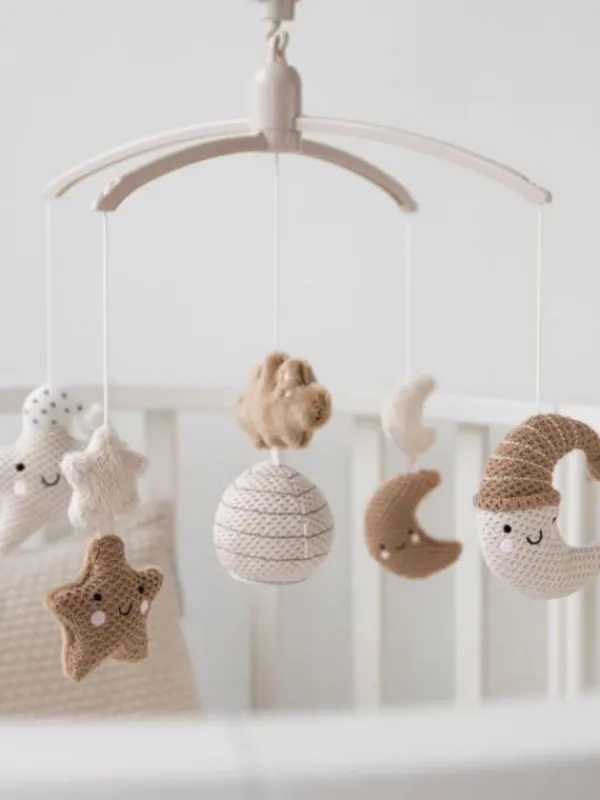 BABY´S ONLY - mobile pinnasänkyyn Heaven, clay/warm linen