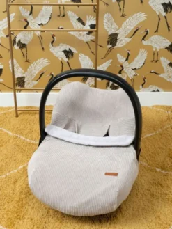 BABY´S ONLY - turvaistuimen peitto, Sense pebble grey