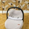BABY´S ONLY - turvaistuimen peitto, Sense white