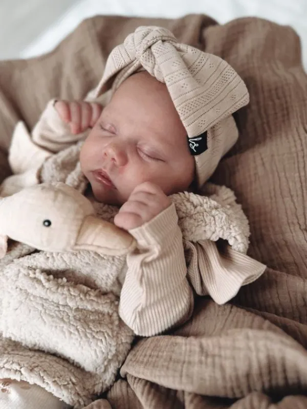 Babystyling vauvan röyhelöbody Sand