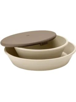 BIBS tutit BIBS Dinner Plate ruokailulautaset - Vanilla