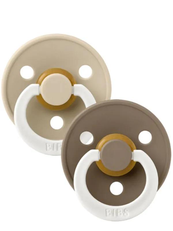 BIBS - Night vauvan yötutti 2-PACK 0-18kk - Dark Oak / Vanilla