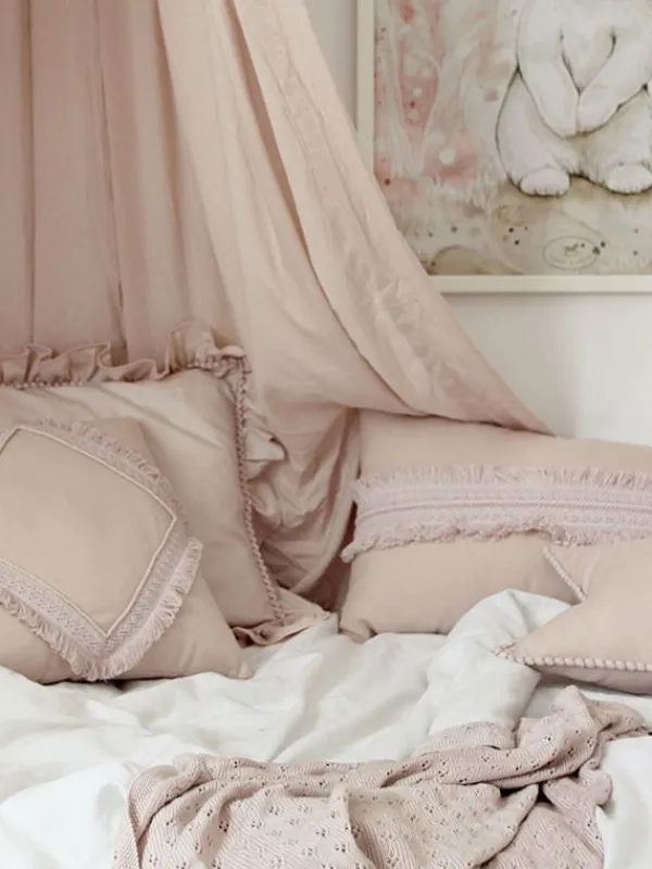 COTTON & SWEETS Boho Canopy sänkykatos 50, Powder pink