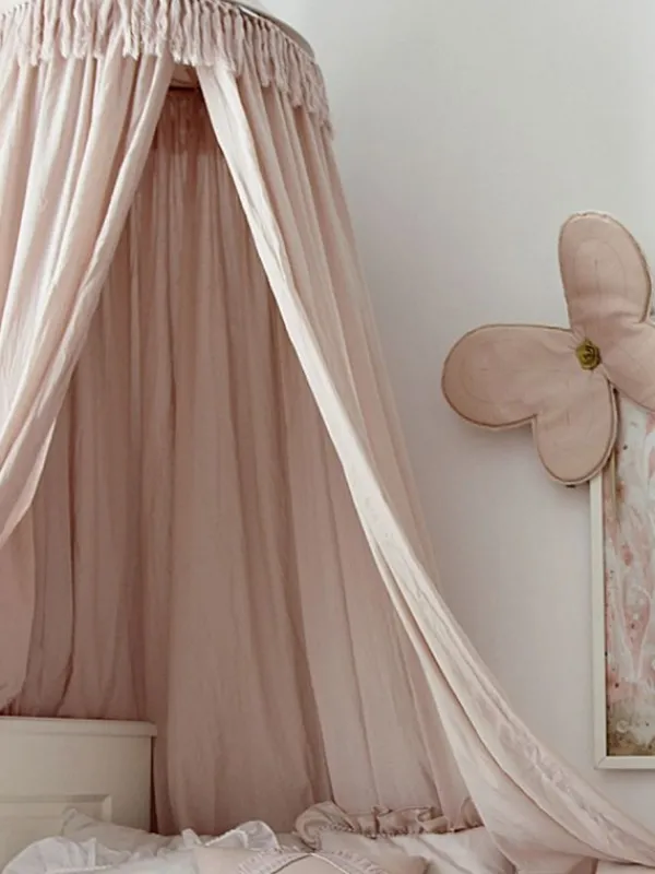 COTTON & SWEETS Boho Canopy sänkykatos 50, Powder pink
