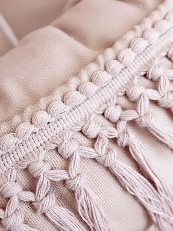 COTTON & SWEETS Boho Juniorpesä 110, Powder pink