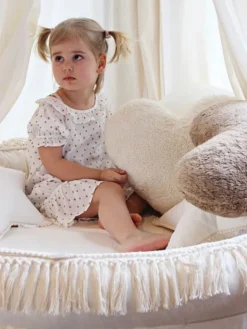 COTTON & SWEETS Boho Juniorpesä 110, Vanilla