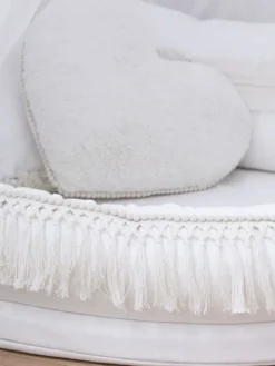 COTTON & SWEETS Boho Juniorpesä 110, Vanilla