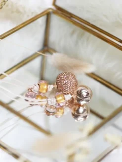 PROUD MAMA Bolakoru äidille, Bling kristalli ruusukulta |