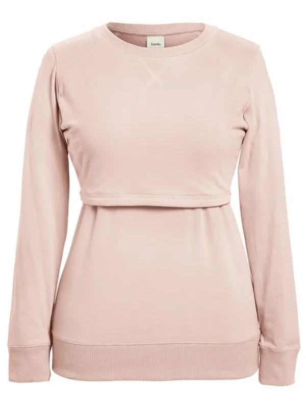 Boob Design - ietyscoege B-Warer Sweatshirt ight Pink