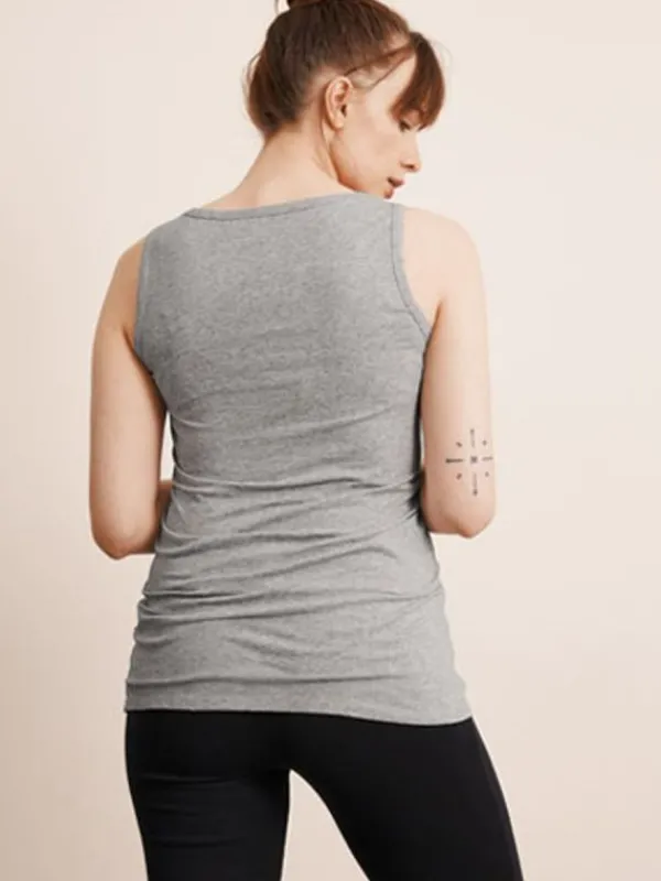 Boob Deign - ietytoppi Caic Tank Top Grey eange