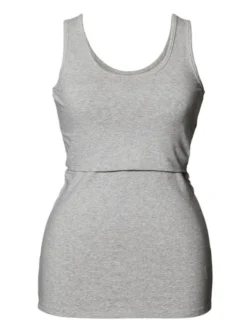 Boob Deign - ietytoppi Caic Tank Top Grey eange