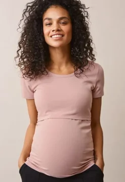 Boob Design - imetys T-paita Classic Mauve