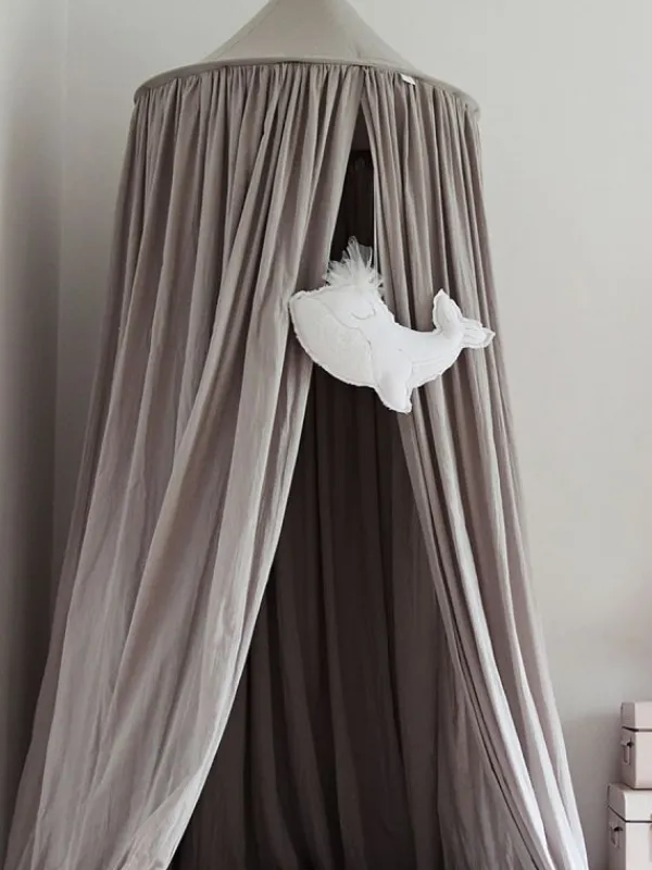 COTTON & SWEETS Canopy Soft sänkykatos 50, dark beige
