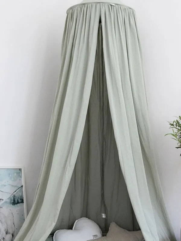 COTTON & SWEETS Canopy Soft sänkykatos 50, sage