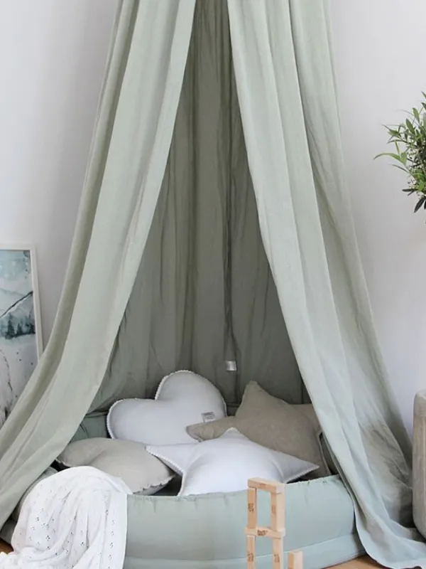 COTTON & SWEETS Canopy Soft sänkykatos 50, sage