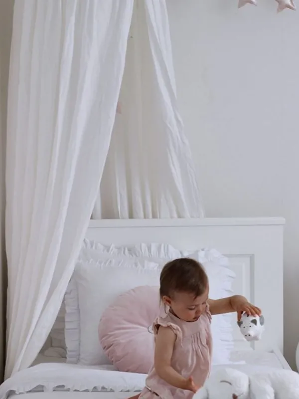 COTTON & SWEETS Canopy Soft sänkykatos 50, white