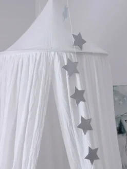 COTTON & SWEETS Canopy Soft sänkykatos 50, white