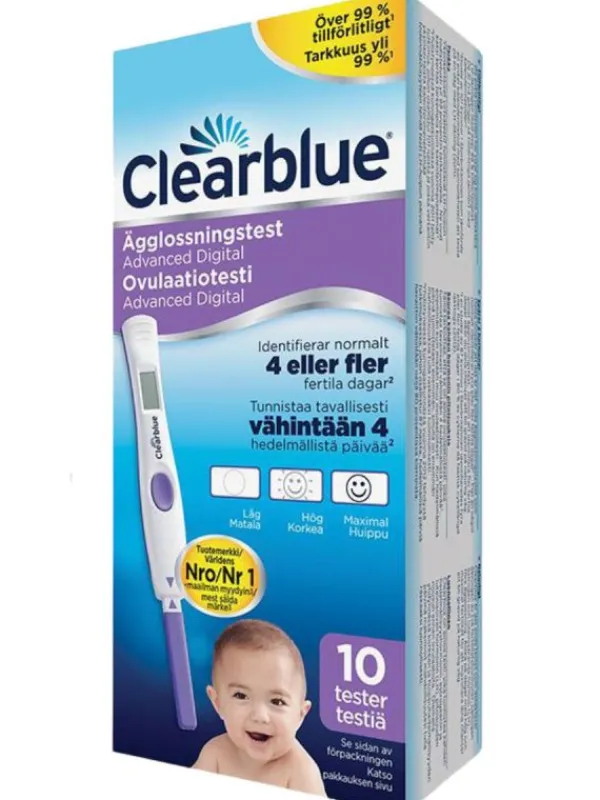 Clearblue Dual Hormone ovulaatiotesti 10 kpl