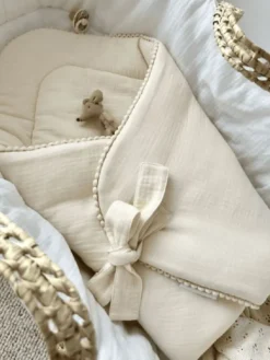 COTTON & SWEETS Cotton & Sweet - harso unipussi koristereunalla, vanilla
