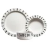 DESIGN LETTERS - Eat & Learn ruokailusetti - 3 Pieces