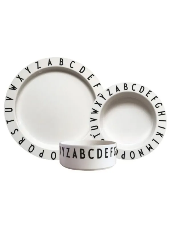 DESIGN LETTERS - Eat & Learn ruokailusetti - 3 Pieces