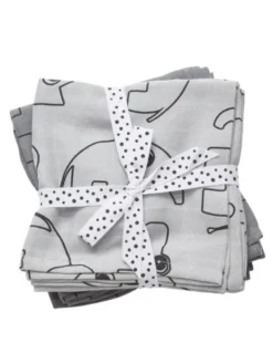 Done by deer - harsoliina 2-pack 70x70 - Contour grey