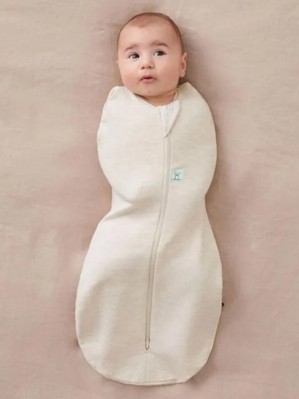 ErgoCocoon Unipussi & Kapalo 0–3kk TOG 1.0 – Oatmeal Marle