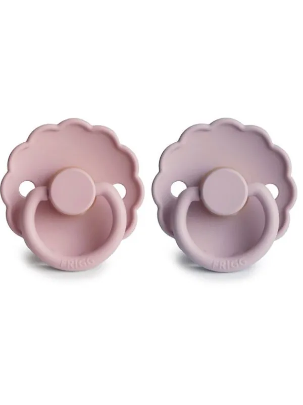 FRIGG - vauvan luonnonkumi tutti 2-Pack, Pink/Lilac