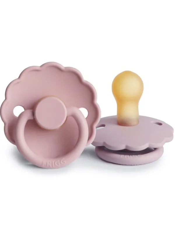 FRIGG - vauvan luonnonkumi tutti 2-Pack, Pink/Lilac