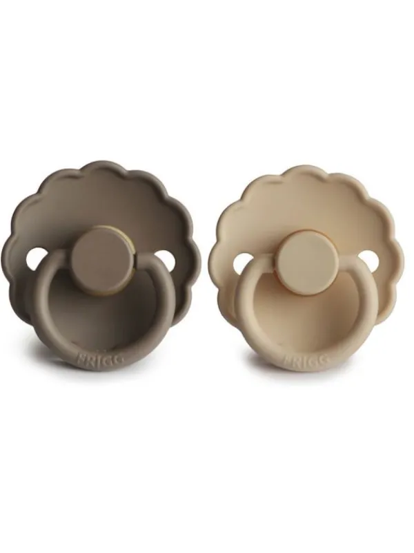 FRIGG - vauvan luonnonkumi tutti 2-Pack, Croissant/Portobello