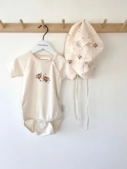 GEGGAMOJA Bamboo lyhythihainen body Long ear beige