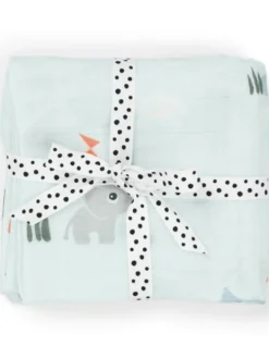Done by deer Harsoliina 2-pack 70x70 - Playground Blue -