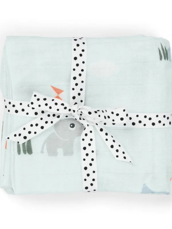 Done by deer Harsoliina 2-pack 70x70 - Playground Blue -