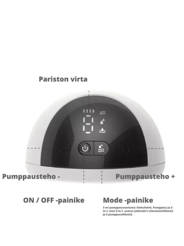 Horigen rintapumput Horigen 2nd Gen rintapumppu - puettava ja langaton