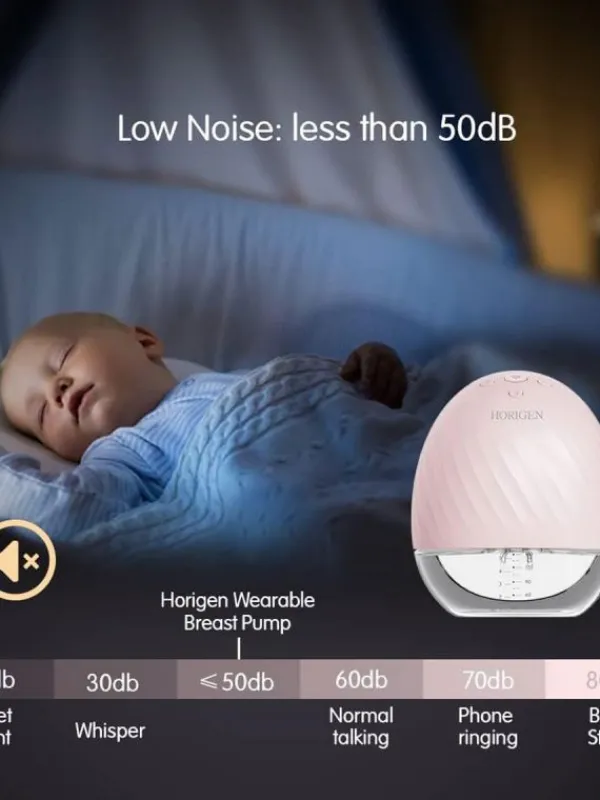 Horigen rintapumput Horigen rintapumppu - puettava ja langaton, rosa