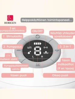 Horigen rintapumput Horigen Sähkökäyttöinen rintapumppu - Double Handsfree Easemore