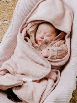 BABY´S ONLY Hupullinen vauvan peitto jossa puntit, Cozy old pink