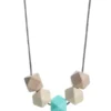 Imetyskoru (beige-ivory-vaaleanturkoosi)