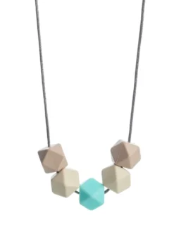 Imetyskoru (beige-ivory-vaaleanturkoosi)
