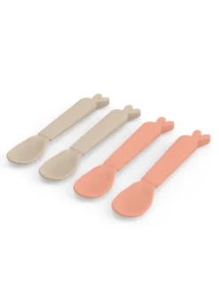 Done by deer Kiddish lusikat 4-pack Lalee, Sand / Coral