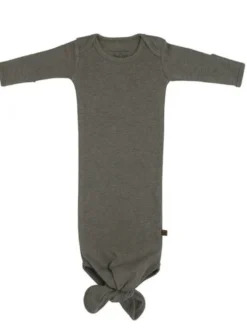BABY´S ONLY Knotted gown yöpuku vastasyntyneelle, khaki