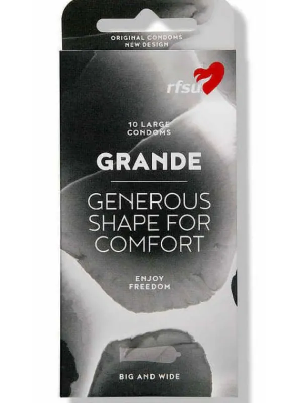 RFSU Kondomi Grande 10 kpl, tilavampi malli
