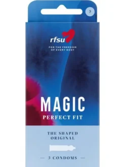 RFSU Kondomi Magic 5 kpl, anatomisesti muotoiltu