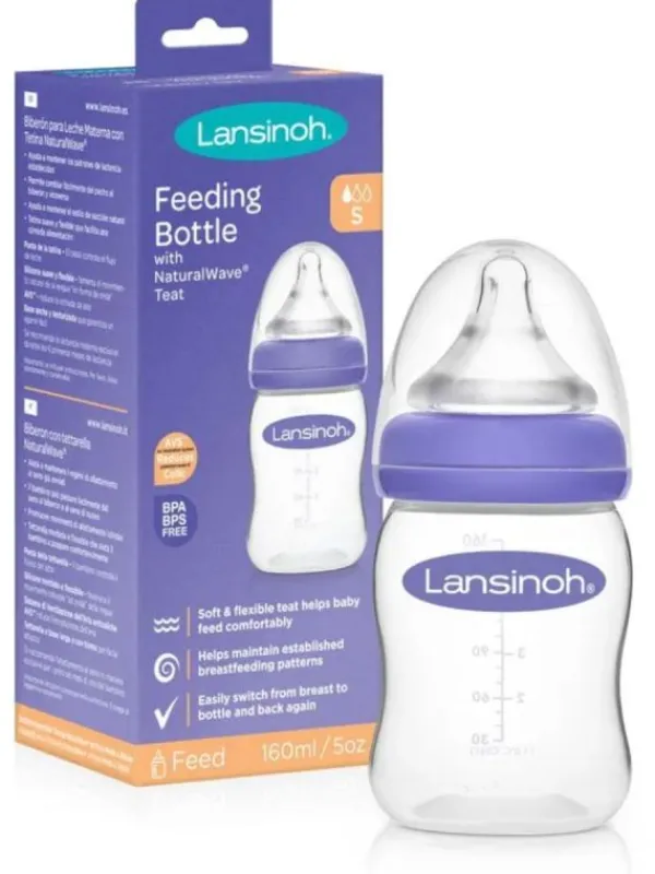 LANSINOH - tuttipullo 160ml, 0kk+