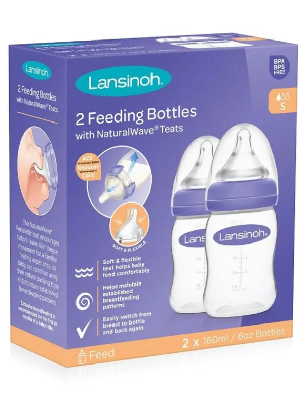LANSINOH - tuttipullot 160ml 2-pack